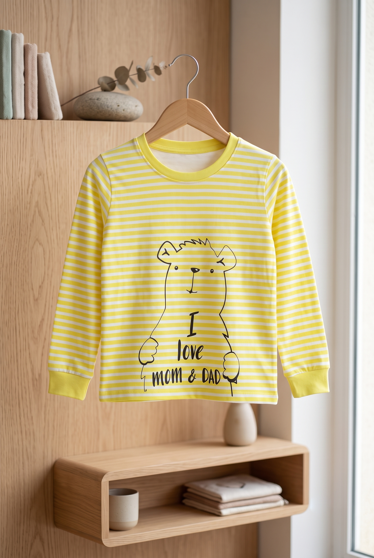 Yokidz girls Fresh West I Love Mom Dad T-shirt