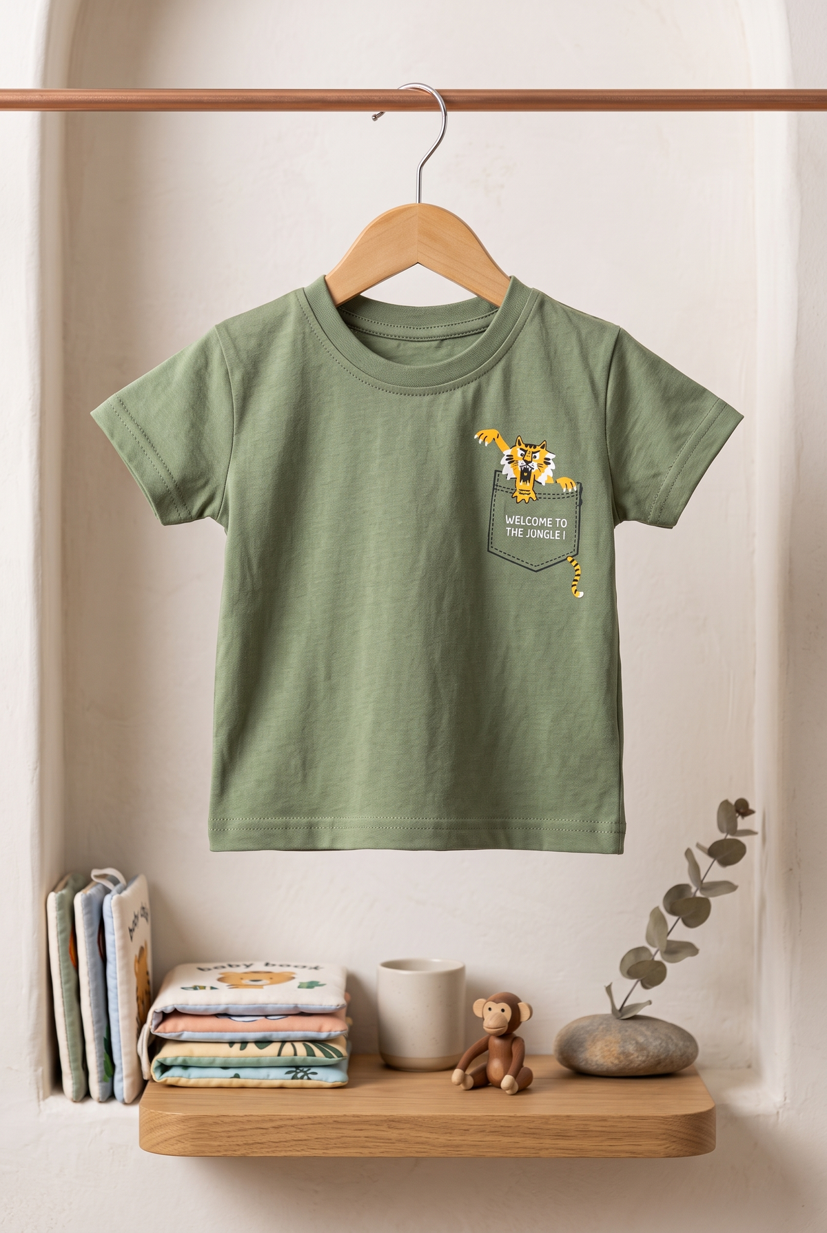 Yokidz Boys Welcome to the Jungle Printed T-Shirt