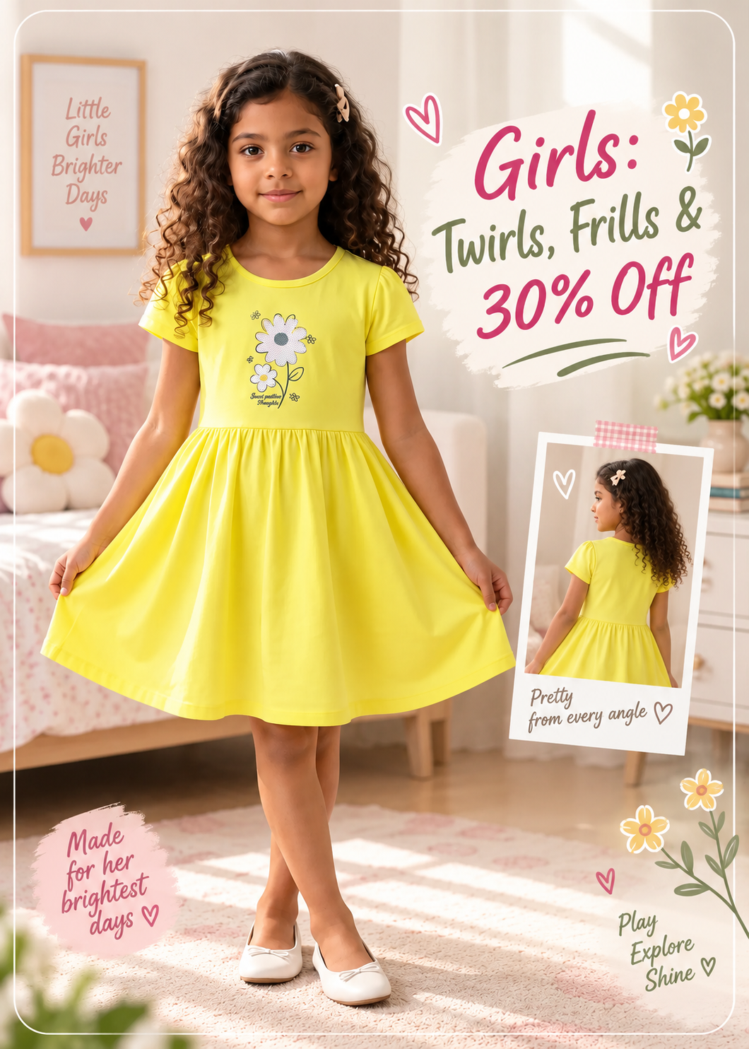 Girls Twirls, Frills & 30% Off