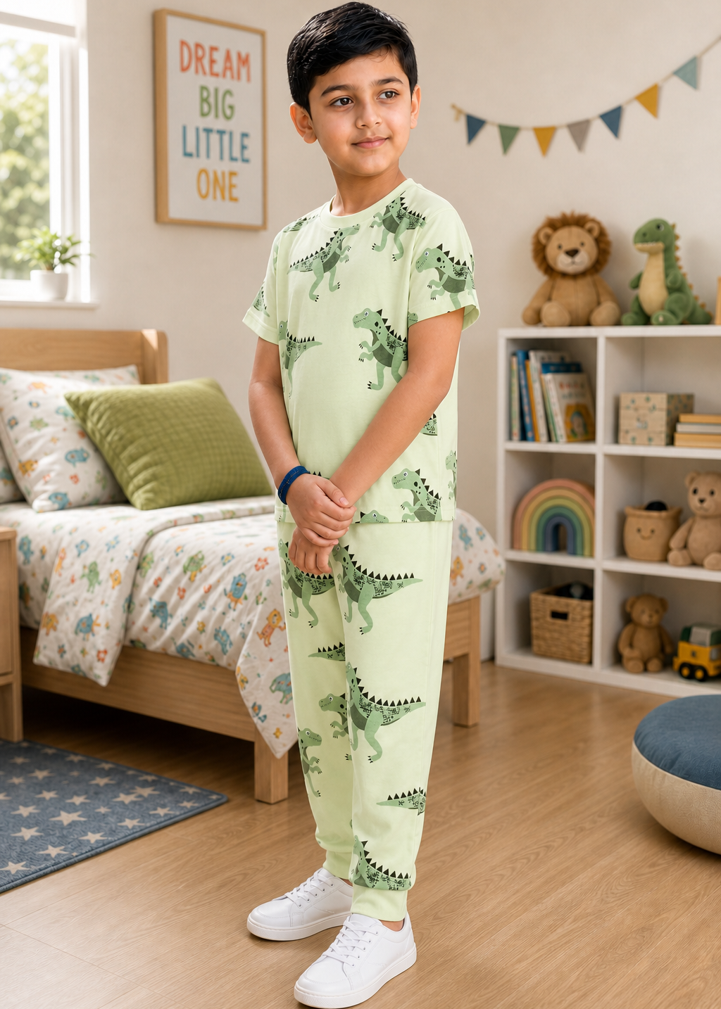 Yokidz Boys All Over Printed Pyjama Sets 