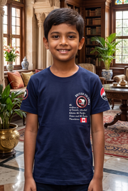Yokidz Boys Blue Fresh West British Columbia T-Shirt