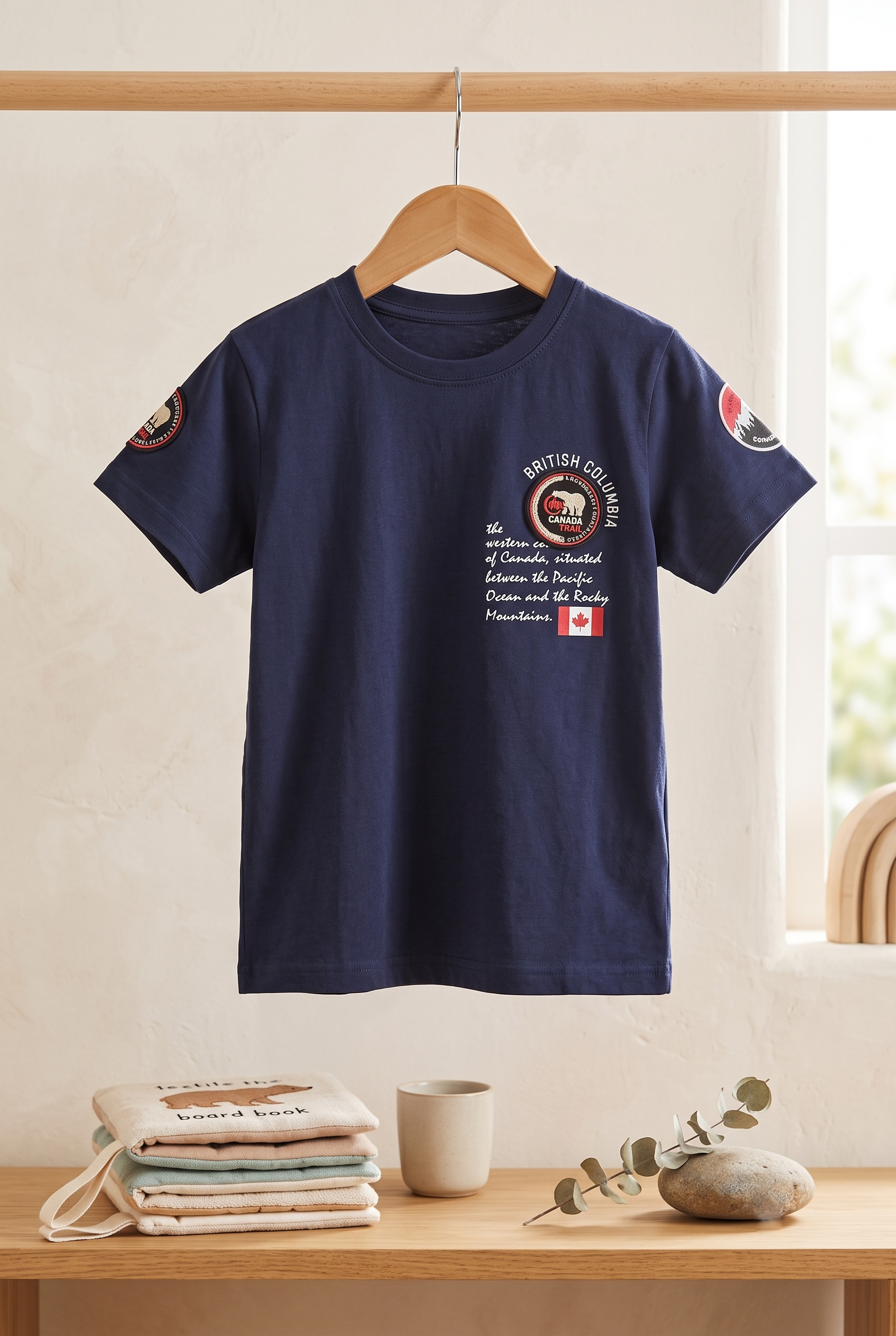 Yokidz Boys Blue Fresh West British Columbia T-Shirt
