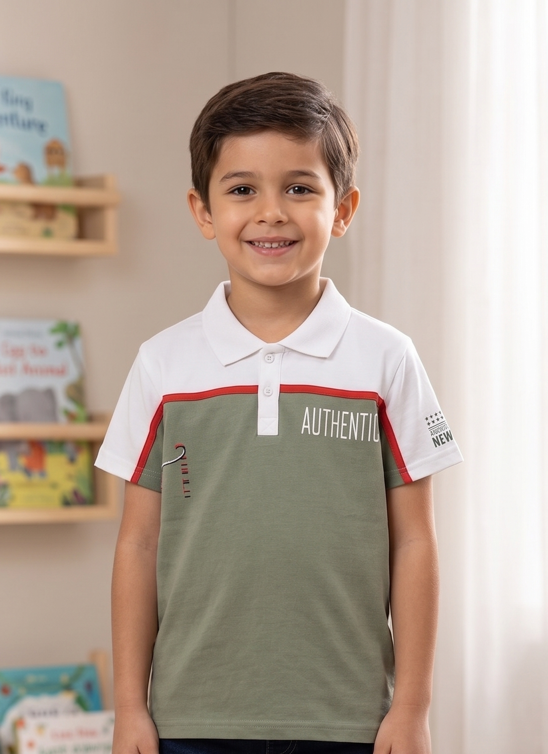 Yokidz Boys Fresh West Authentic T-Shirt