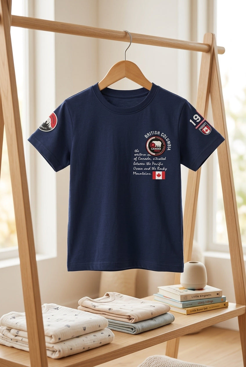 Yokidz Boys Fresh West British Columbia T-shirt