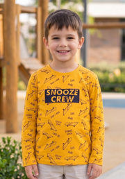 Yokidz Boys Fresh West Snooze Crew T-Shirt