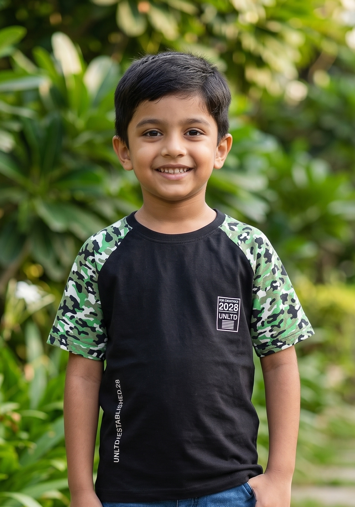 Yokidz Boys Fresh West Unltdiestablshed.28T-shirt