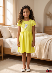 YokidzGirlsFlowerSequinsDress