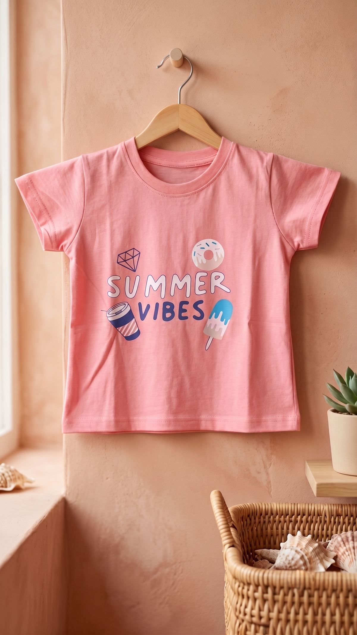 Yokidz Girls  Summer Printed Pjyama Sets